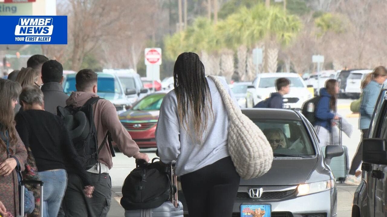 Myrtle Beach airport prepares for weekend weather as passengers adjust travel plans