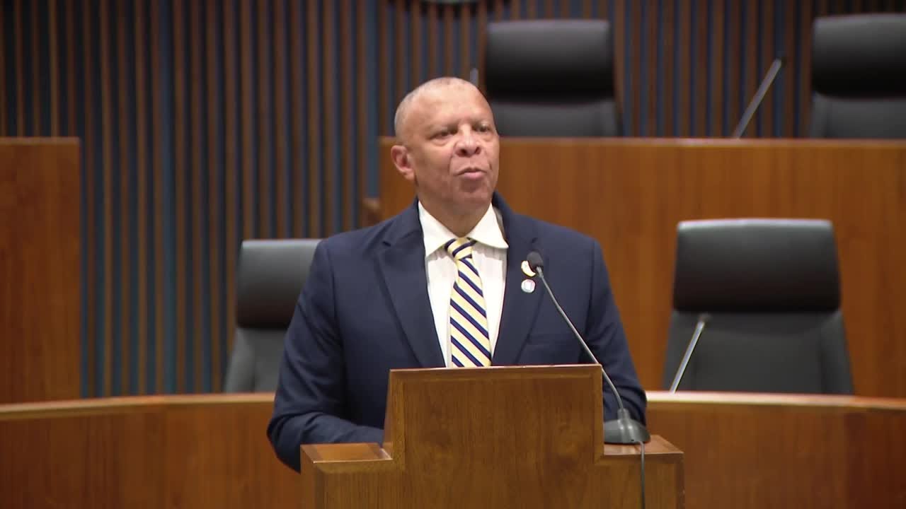 Omaha Mayor John Ewing Jr. gives annual State of the City address