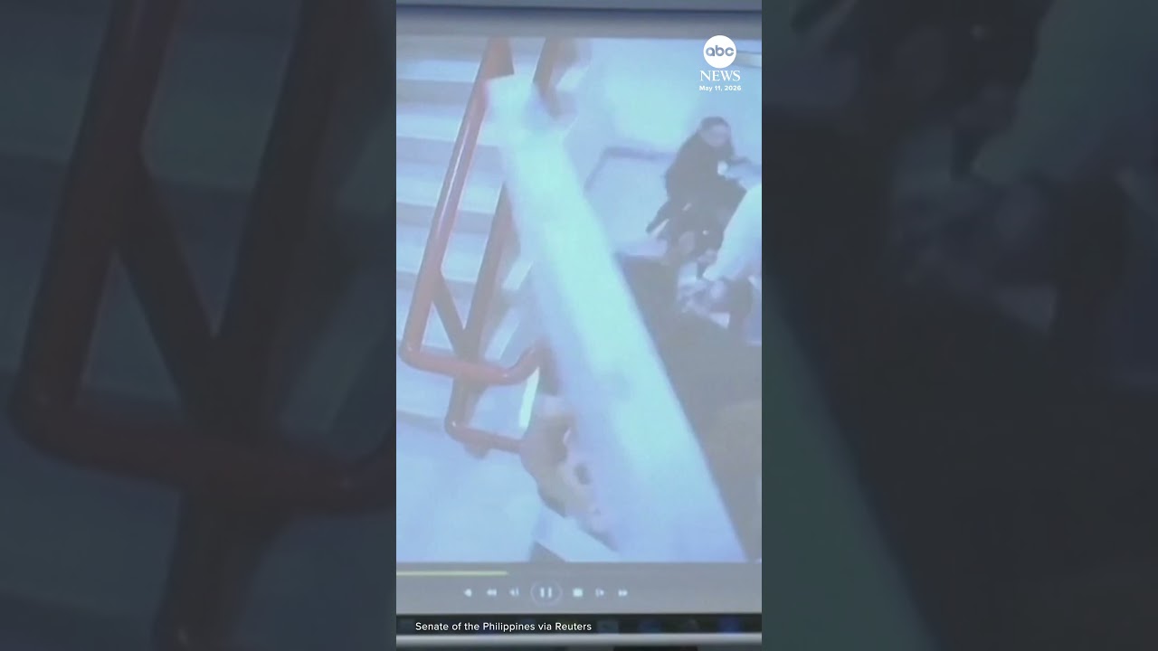 CCTV shows Philippines senator chased by law enforcement