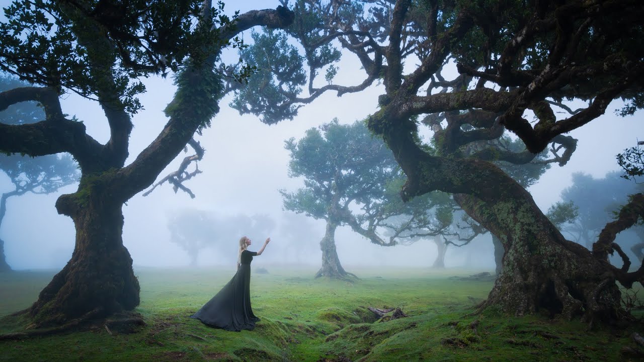 Fairytale Self-Portrait Photography | Madeira's Hauntingly Beautiful Forest