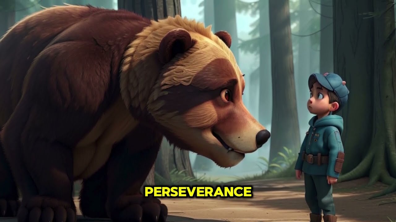 The Brave Bear | Bear Story | Moral Stories | 
