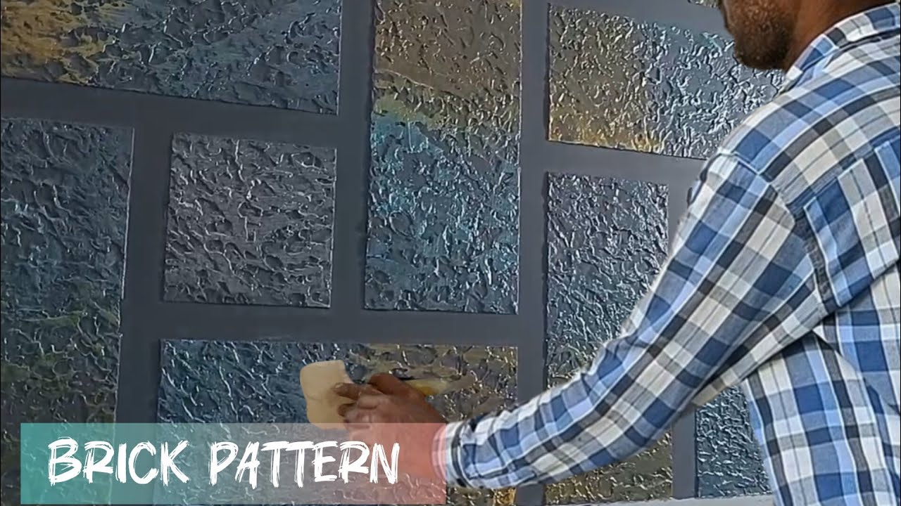 Texture Wall bricks design | brick wall painting  | design 