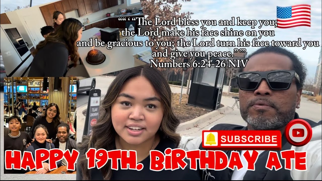 Let’s Celebrate Life | Ate’s 19th. Bday | Buhay Amerika 🇺🇸 #ThankYouLord 🙏🏾❤️