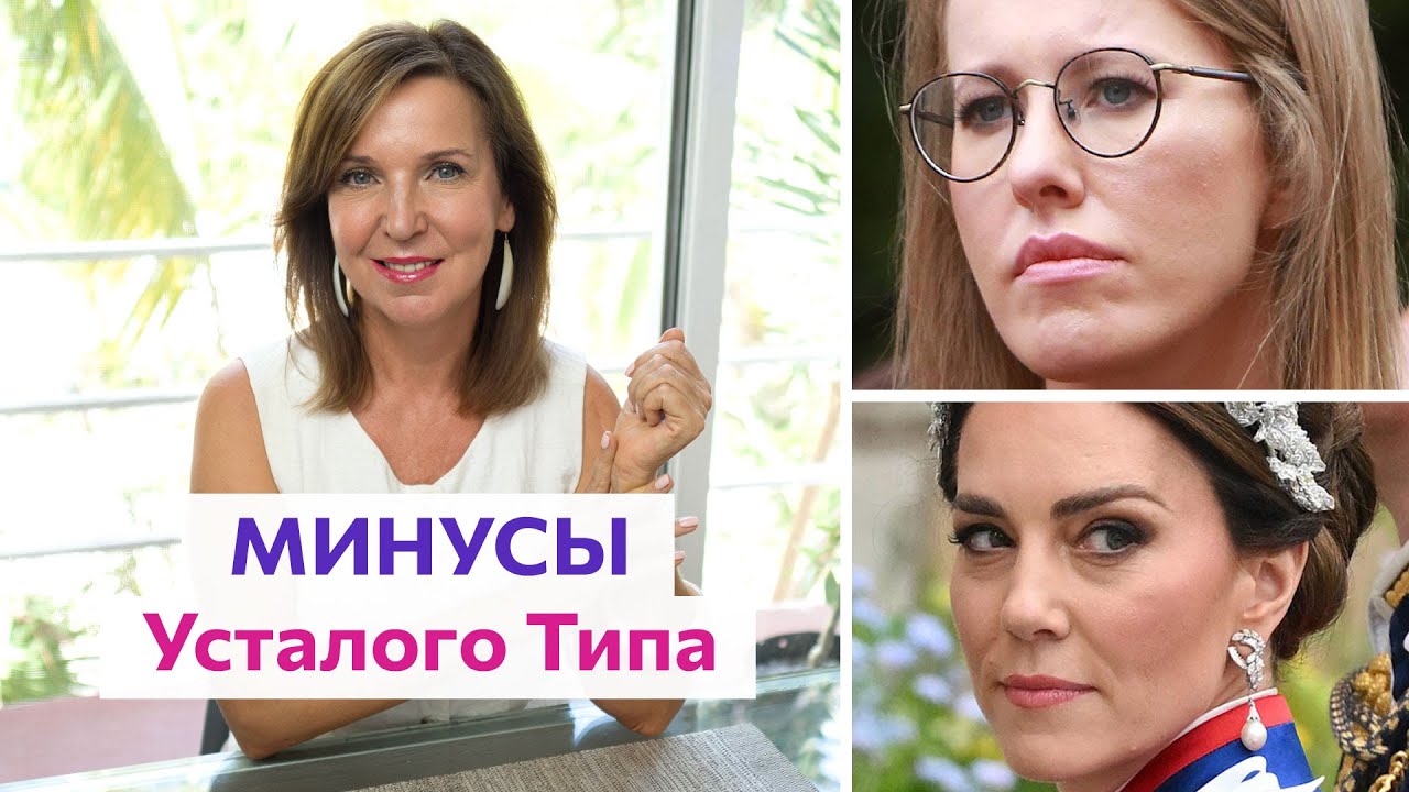 Тип старения Ксении Собчак и Кейт Миддлтон - признаки Усталого типа и отличие от Деформационного