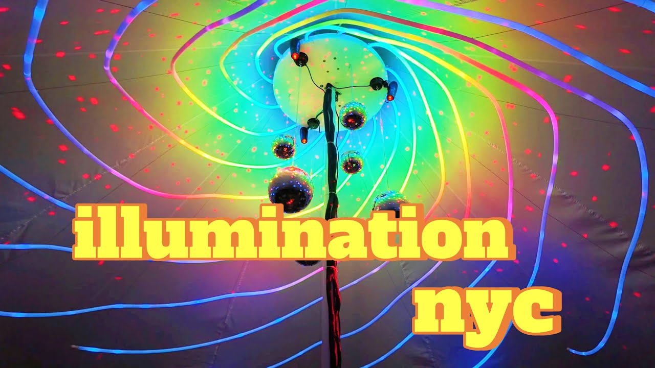 Experience Illumination NYC at Wagner Park in Battery Park City