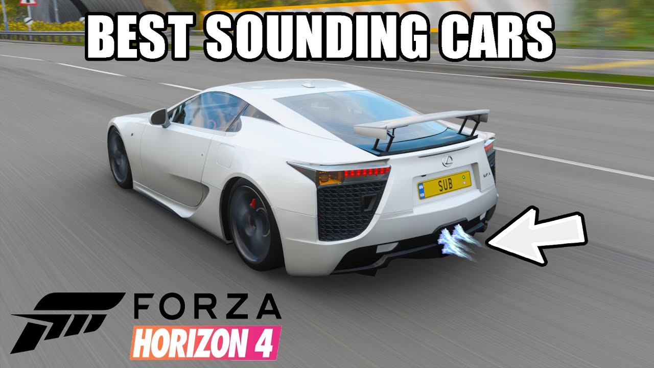 Top 10 Best Sounding Cars - Forza Horizon 4