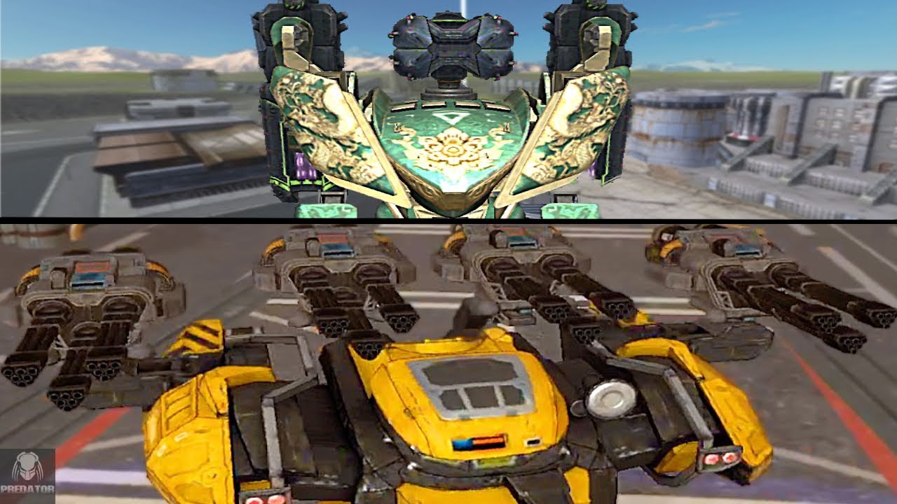 MAX Behemoth Avenger VS 2,000,000 HP Traditionalist Falcon | War Robots