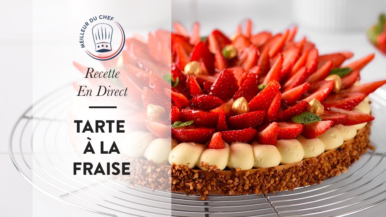 Recette en direct : la Tarte à la Fraise