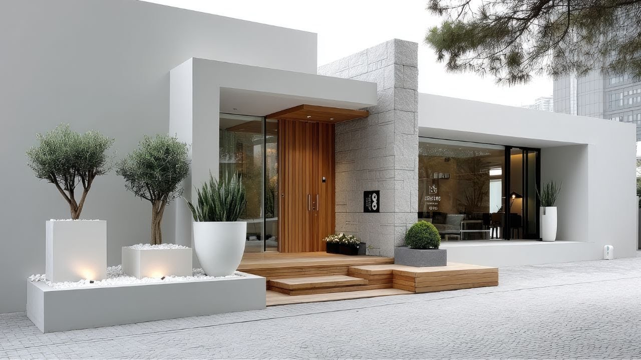 Clean Facades & Warm Spaces | Modern Minimalist Winter Homes 2026