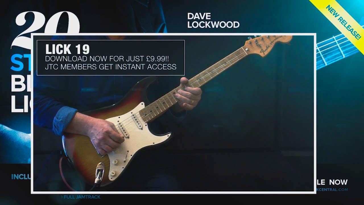 Dave Lockwood's 20 Starter Blues Licks! | JTCGuitar.com