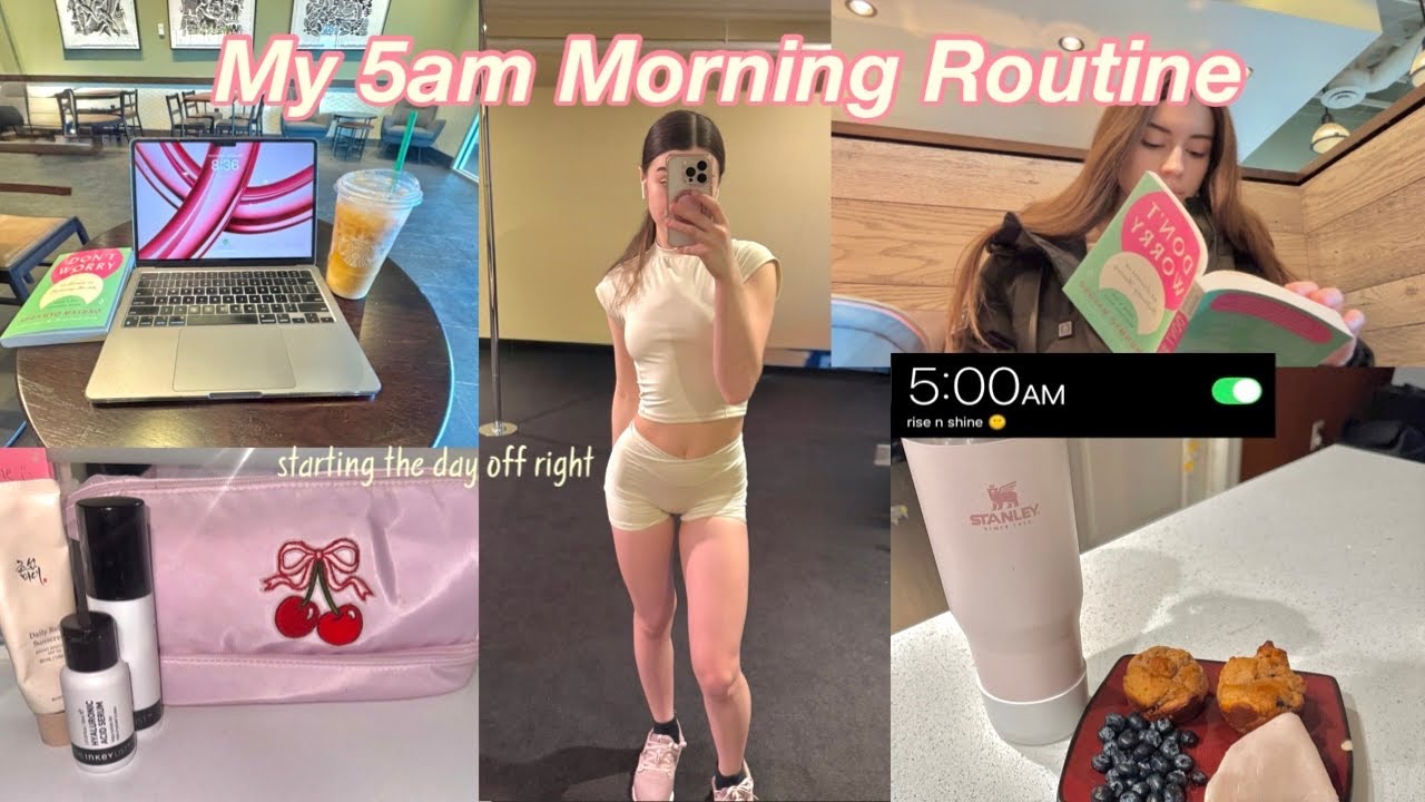 Unlocking Productivity: My 5 AM Morning Routine for a Successful Day