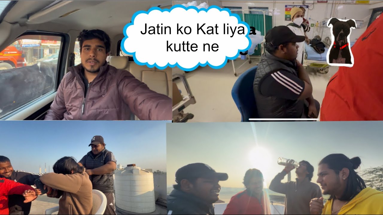 JATIN KO KAT LIYA KUTTE NE 🦮🦮🦮