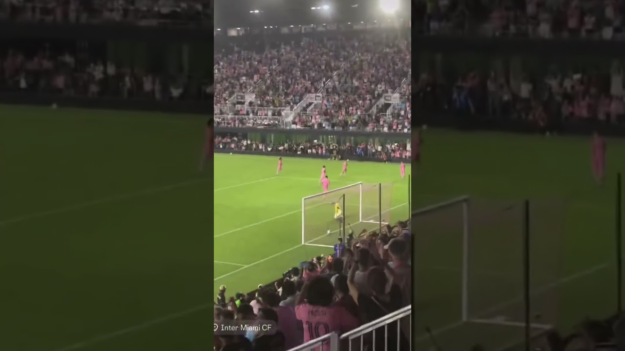 Fabulous Messi Goal today InterMiami vs LA Galaxy - Messi 875