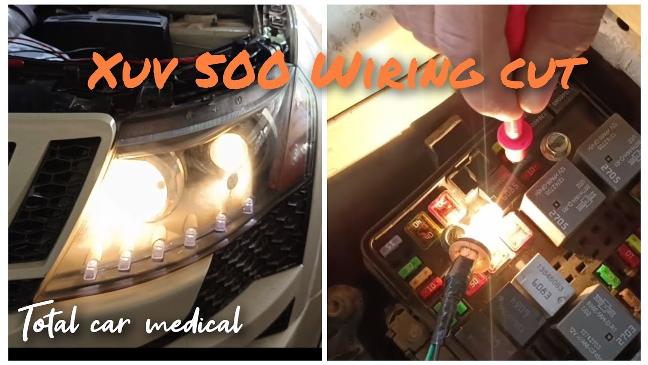 Xuv500 Headlight common problem [ TOTAL CAR MEDICAL ] #automobile #carwiring