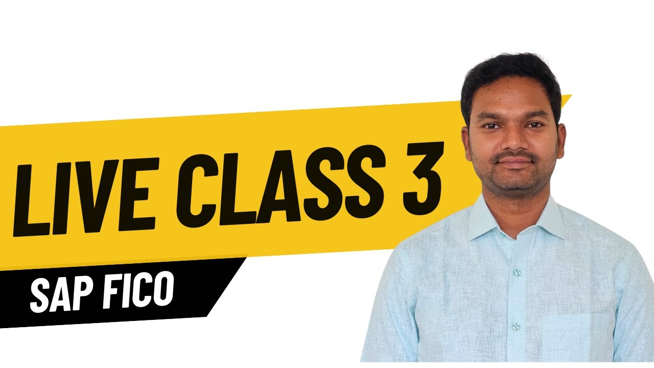 📊 SAP FICO HUB – Recorded Live Class 3 | SAP FICO | 07.02.2026