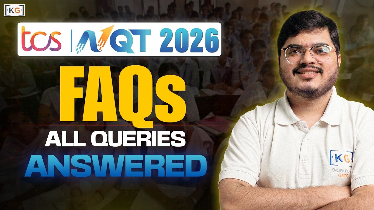 TCS NQT 2026: Apply for Drive Problem & 20 FAQs Answered! ✅ Eligibility, Backlogs & 15 Days Strategy