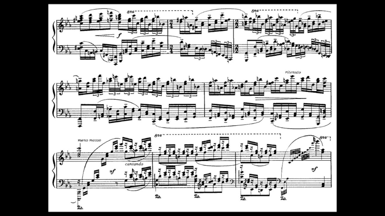 Cyprien Katsaris - Goodbye Mr. Rachmaninov (audio + sheet music)
