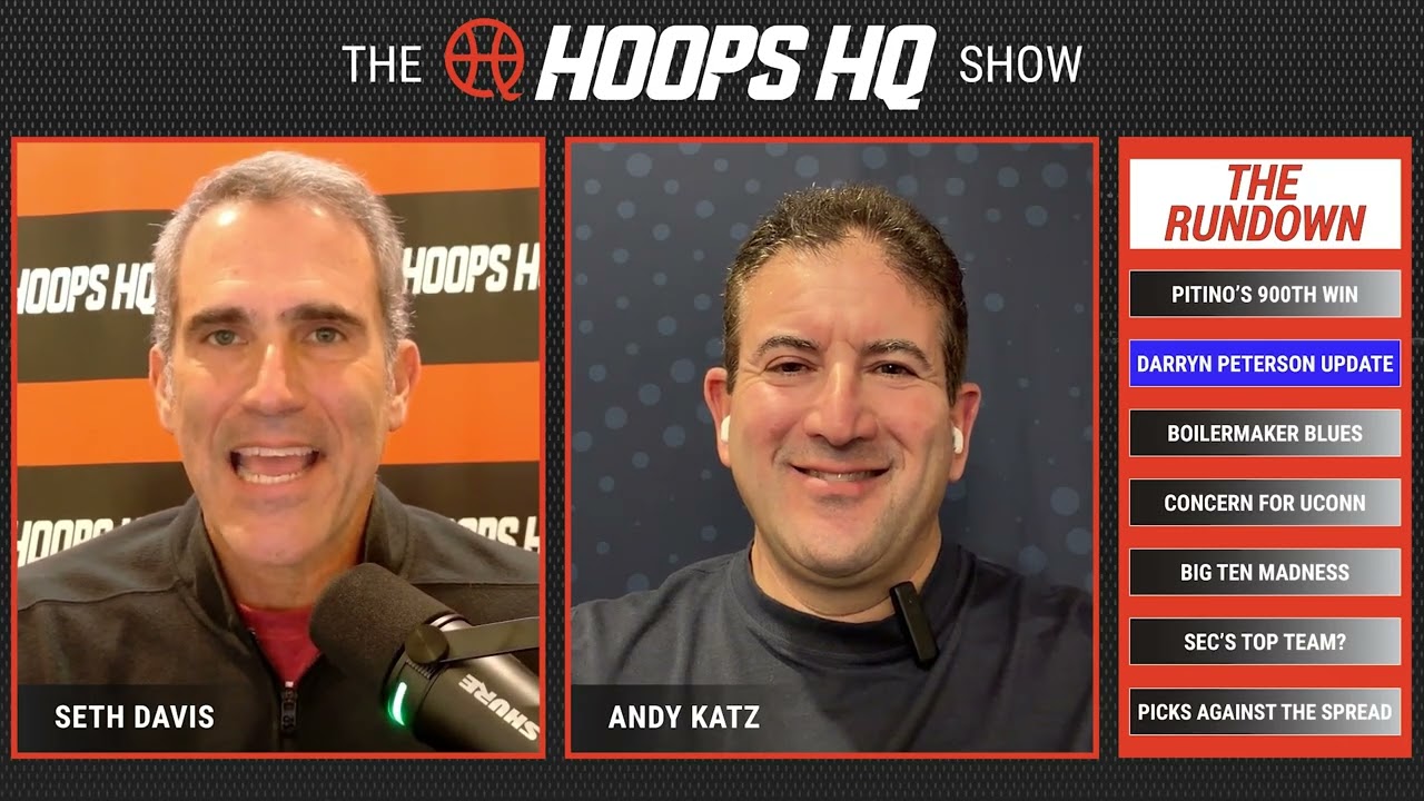 Pitino Hits 900 Wins, Purdue Hits a Wall | The HoopsHQ Show with Seth Davis and Andy Katz