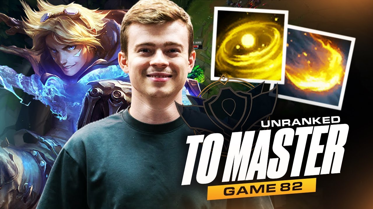 82- EZREAL ADC : UNRANKED TO MASTER HARD MODE