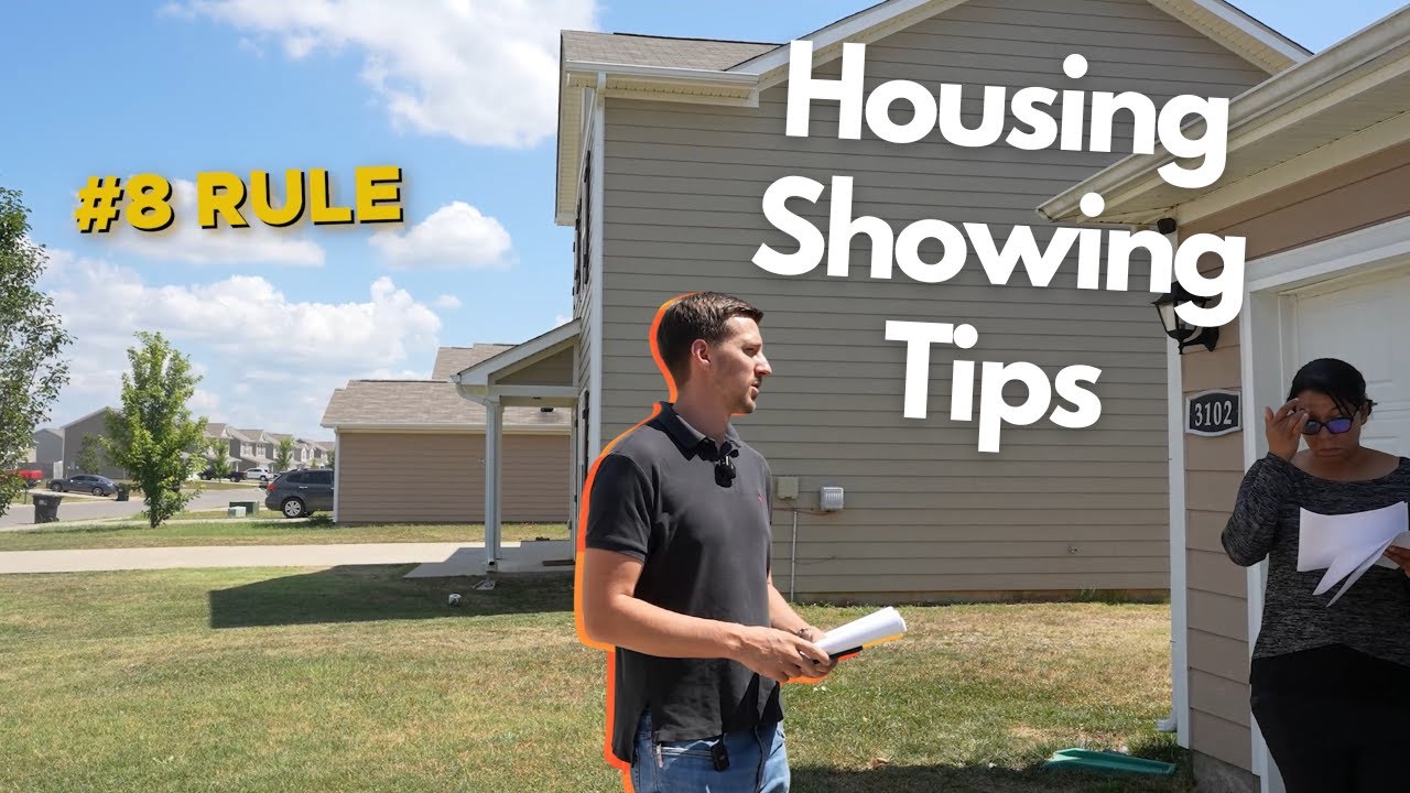 How an Agent Should Show a Buyer a House