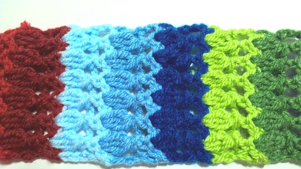 crochet  easy & lovely  stitch- by Oana