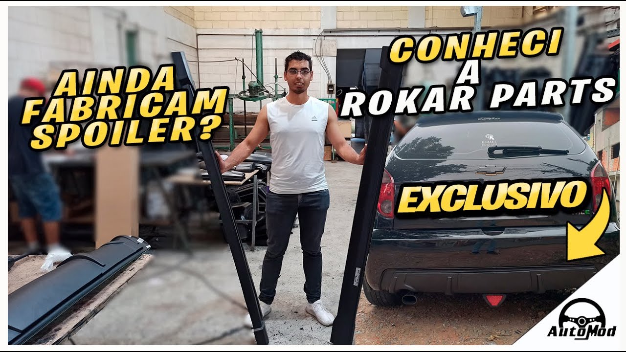 AINDA EXISTE LOJA QUE FAZ SPOILER ESPORTIVO - SPOILER CELTA E OUTROS CARROS - ROKAR PARTS