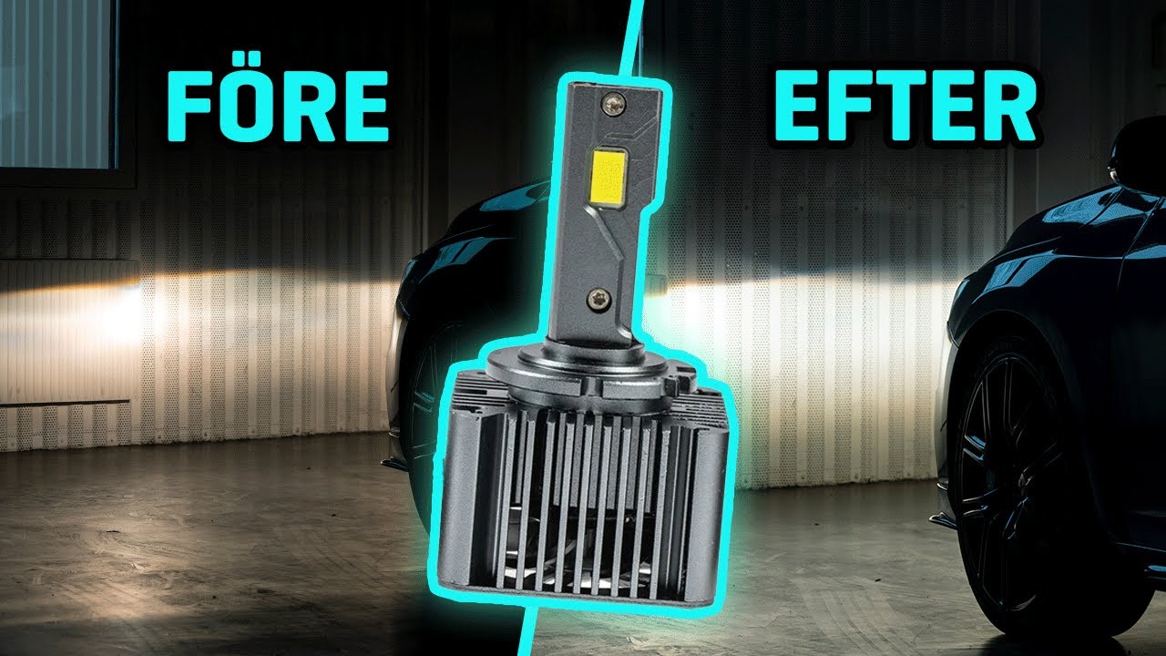 LED istället för xenon? Går det, är det lagligt och hur lyser det?