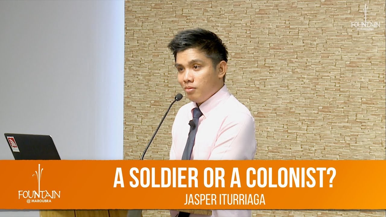 A Soldier or a Colonist? by Jasper Iturriaga