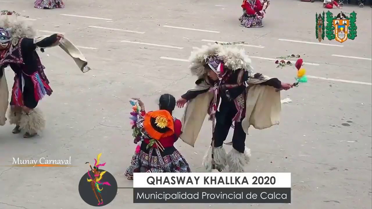 HUNAY CARNAVAL DE CUYO GRNDE PISAC EN QHASWAY KHALLKA 2020 EN LA PROVINCIA DE CALCA