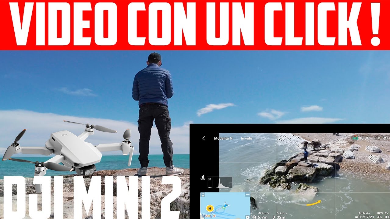 DJI MINI 2 Quick shot | TUTORIAL | X un mio ISCRITTO 🙏