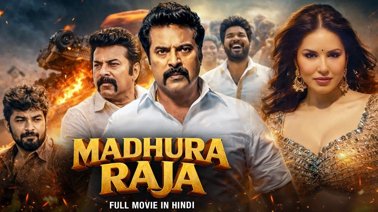 Madhura Raja (Hindi Dubbed) Full Movie | साउथ की सबसे खतरनाक एक्शन मूवी  | Mammootty