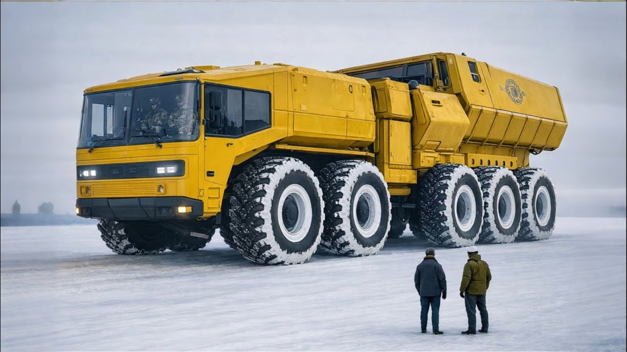 10 Extreme Military Arctic Trucks That Survive -58°F | Cold War Beasts & Modern Ice Monsters