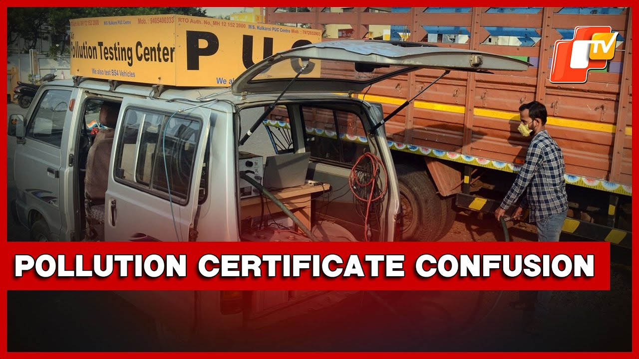 Vehicle Pollution Certificate Rush: Odisha Transport Department Issues Clarifications
