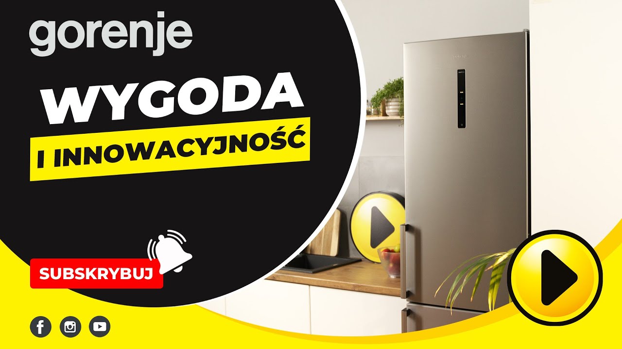 Lod&oacute;wka GORENJE NRC6204SXL5M | Wideoprezentacja