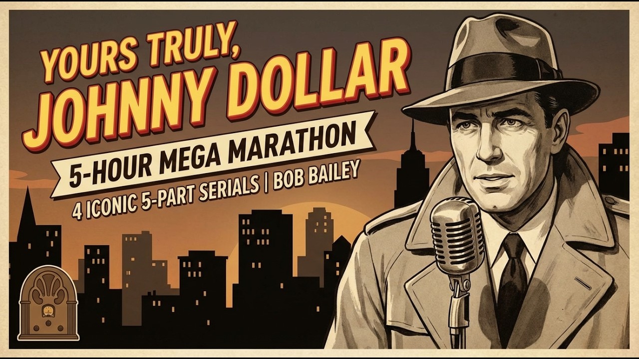 Yours Truly, Johnny Dollar | 306 Minutes of Bob Bailey’s Greatest Serials: Pristine Audio