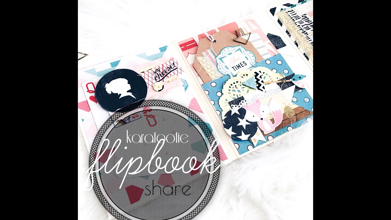 How to make an EASY envelope style flipbook