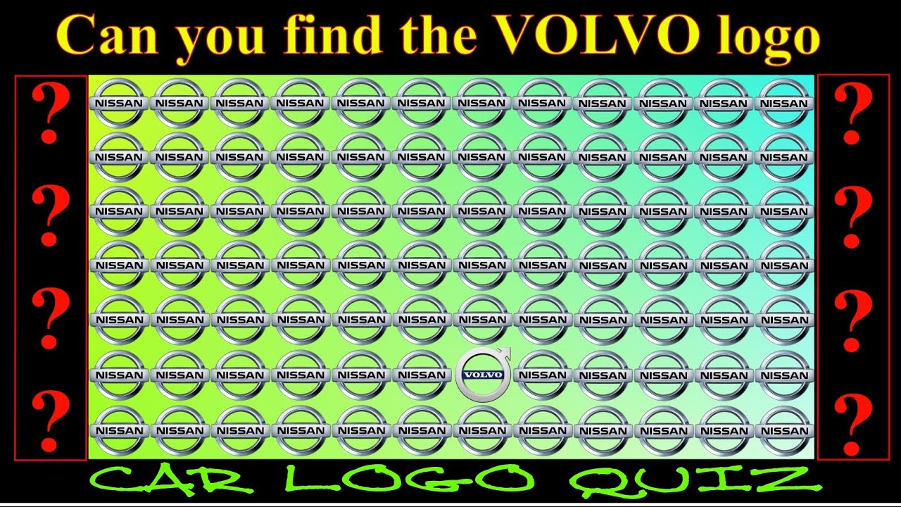Car logo quiz ? || Can you find the hidden logo ?