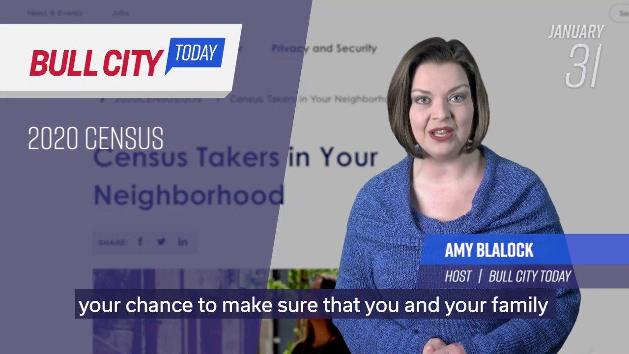 Bull City Today - Jan 31, 2020 (ep. 774) 2020 Census