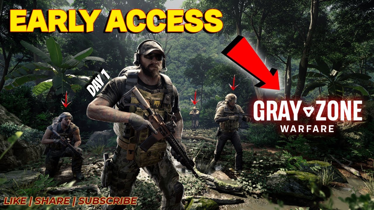 Early Access Madness! GRAY ZONE WARFARE Gameplay & Much More LIVE! 