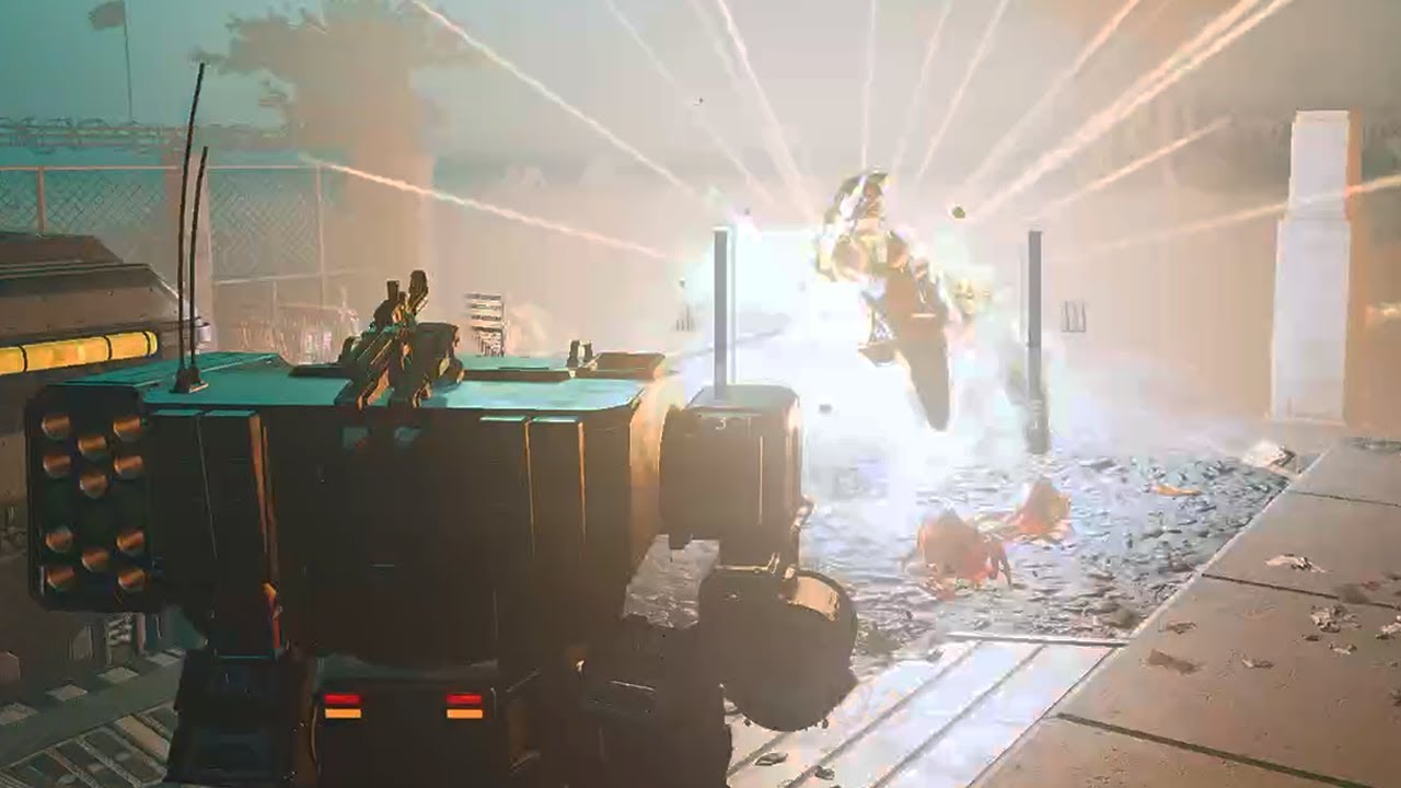 The Helldivers 2 mechs are the worst thing (for the bugs)