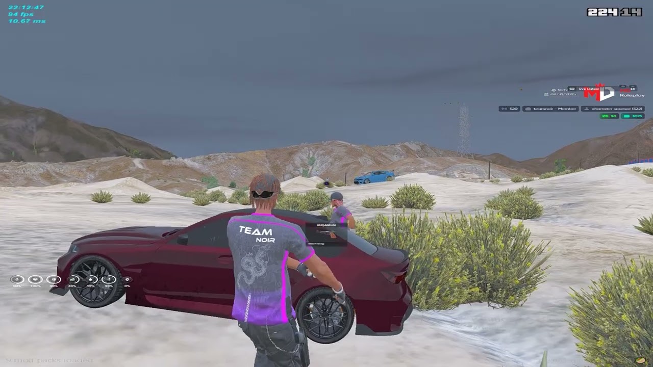 Teamnoir vs teamforce otoban savaşı #mdrp #teamnoir