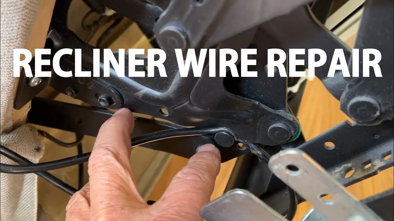 Palliser Sectional Recliner Pinched Wire Repair