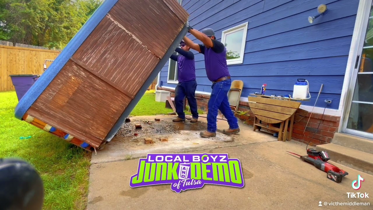 Hot Tub, Spa, Jacuzzi Removal & Disposal Tulsa