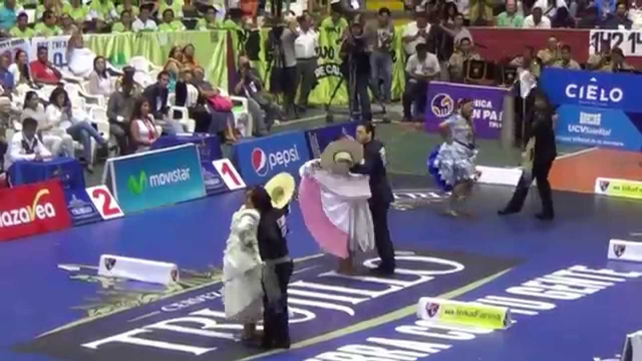55 Concurso Nacional de Marinera 2015. Final Final Juvenil. Luis Donet y Maricielo Farfán