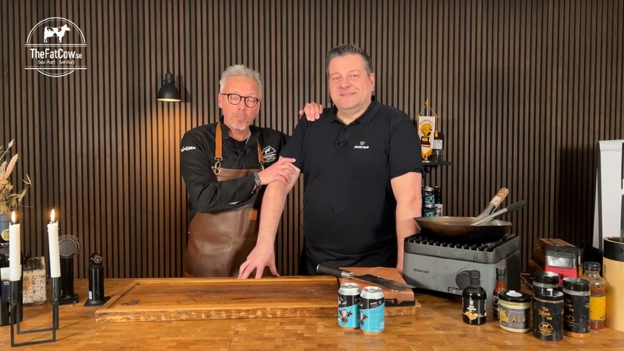 Butchers talk  Grilla på öppen eld med Andreas från Morsö