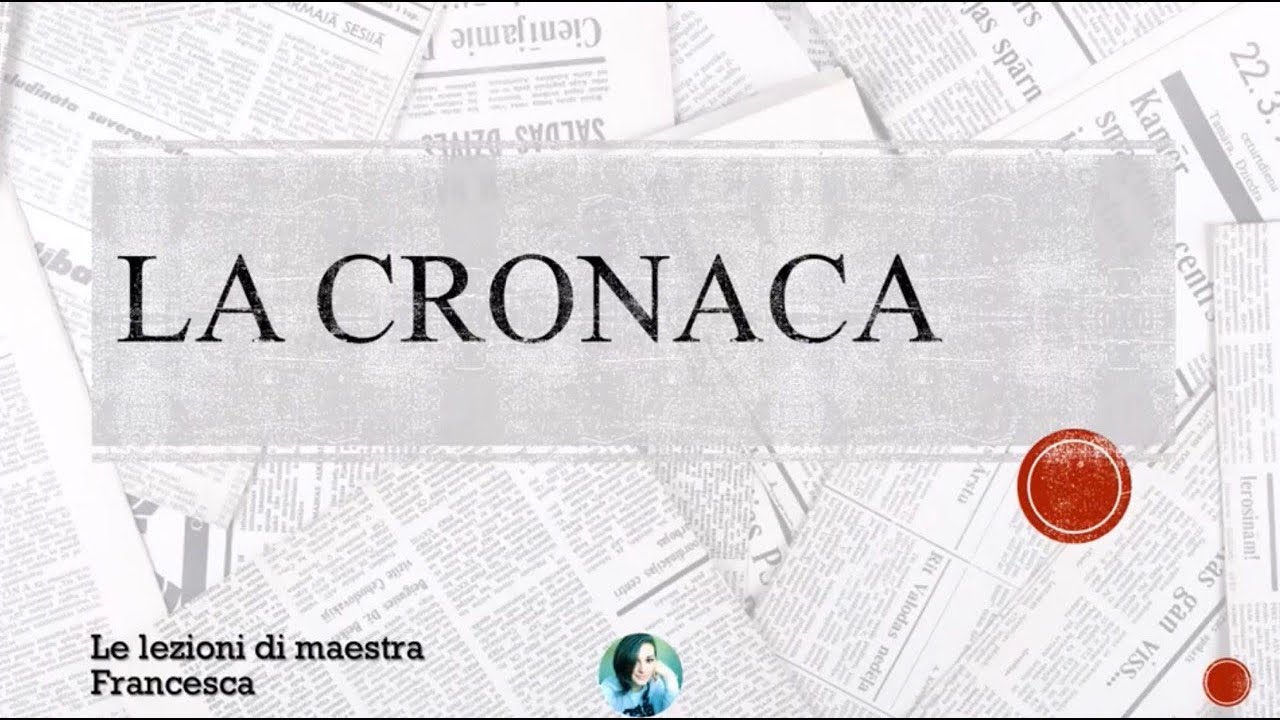 LA CRONACA - LE LEZIONI DI MAESTRA FRANCESCA