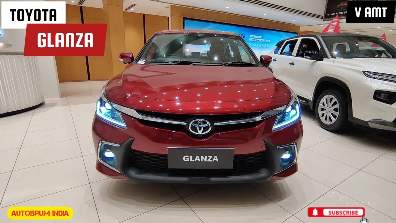 All New Toyota Glanza 😍 V AMT Review | Mileage, Features, Prices 💫 Best Hatchback?
