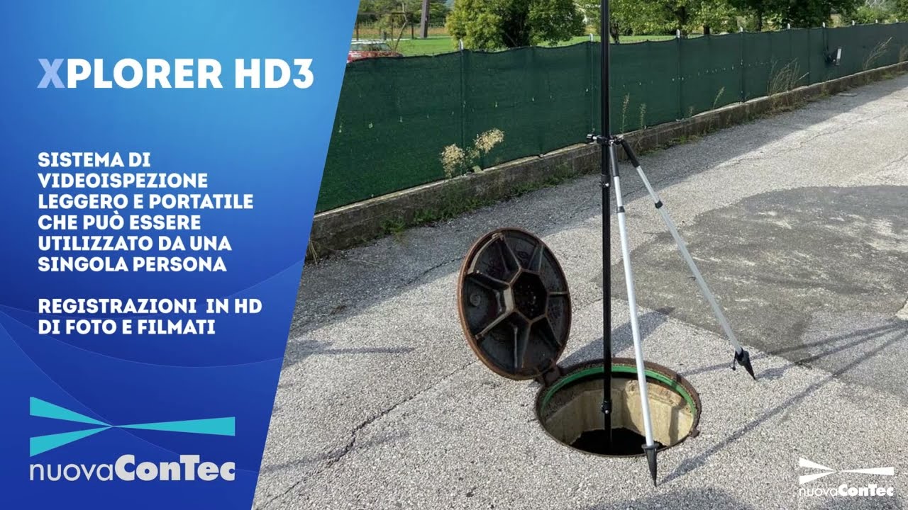 Xplorer HD3: sistema di videoispezione
