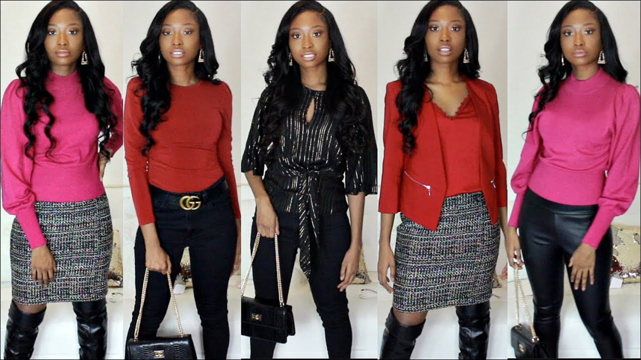 Winter Outfit Ideas Dressy & Casual Winter Clothing Try On Haul 2020