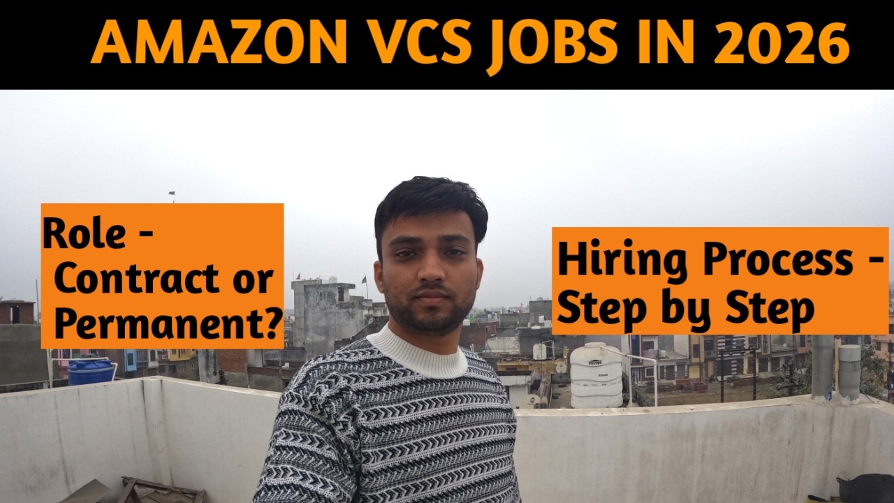 Amazon VCS Job 2026 | Complete Hiring Process, Eligibility & Work From Home Details
